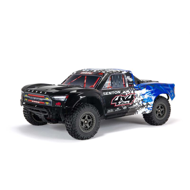 1/10 SENTON 3S 4X4 RTR Brushless Short Course Truck, Blue