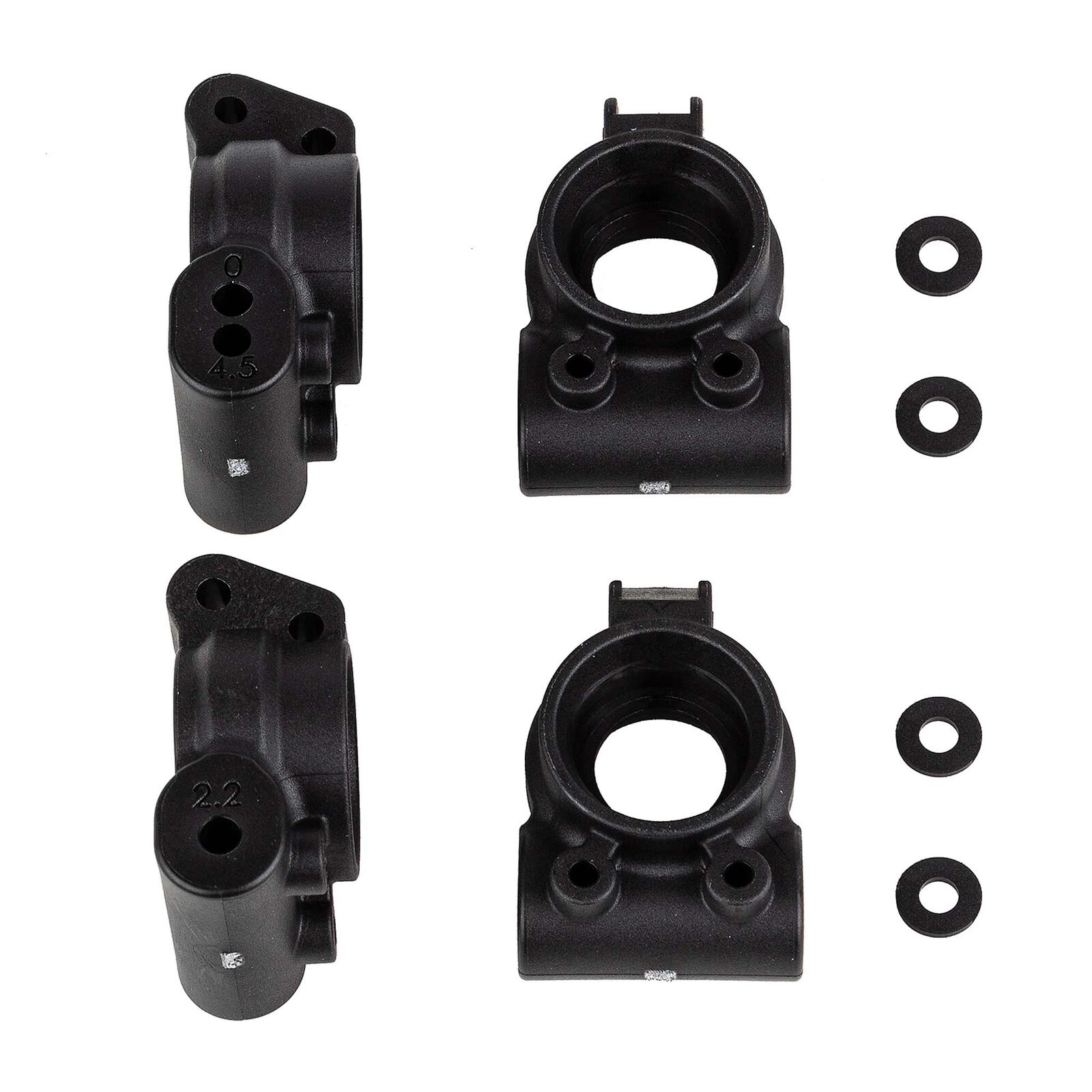 Medium Rear Hubs, 1/8 Team Associated RC8B4.1