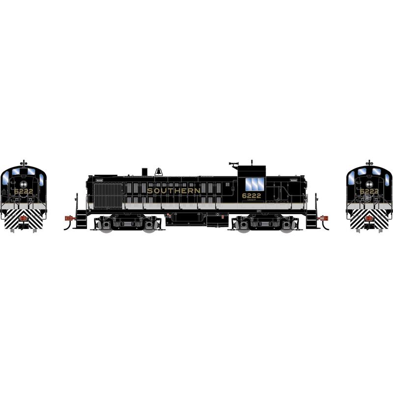 HO RS-3 Locomotive with DCC & Sound, SOU #6222