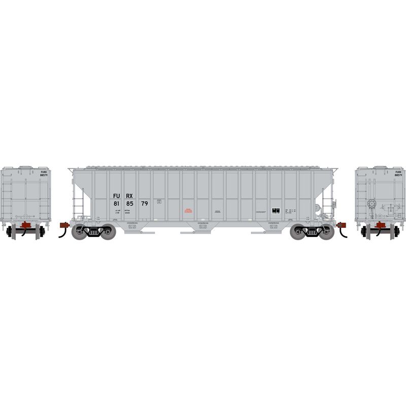 HO ATH FMC 4700 Covered Hopper, FURX #818579