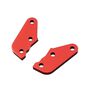 Steering Plate B Aluminum, Red (2)