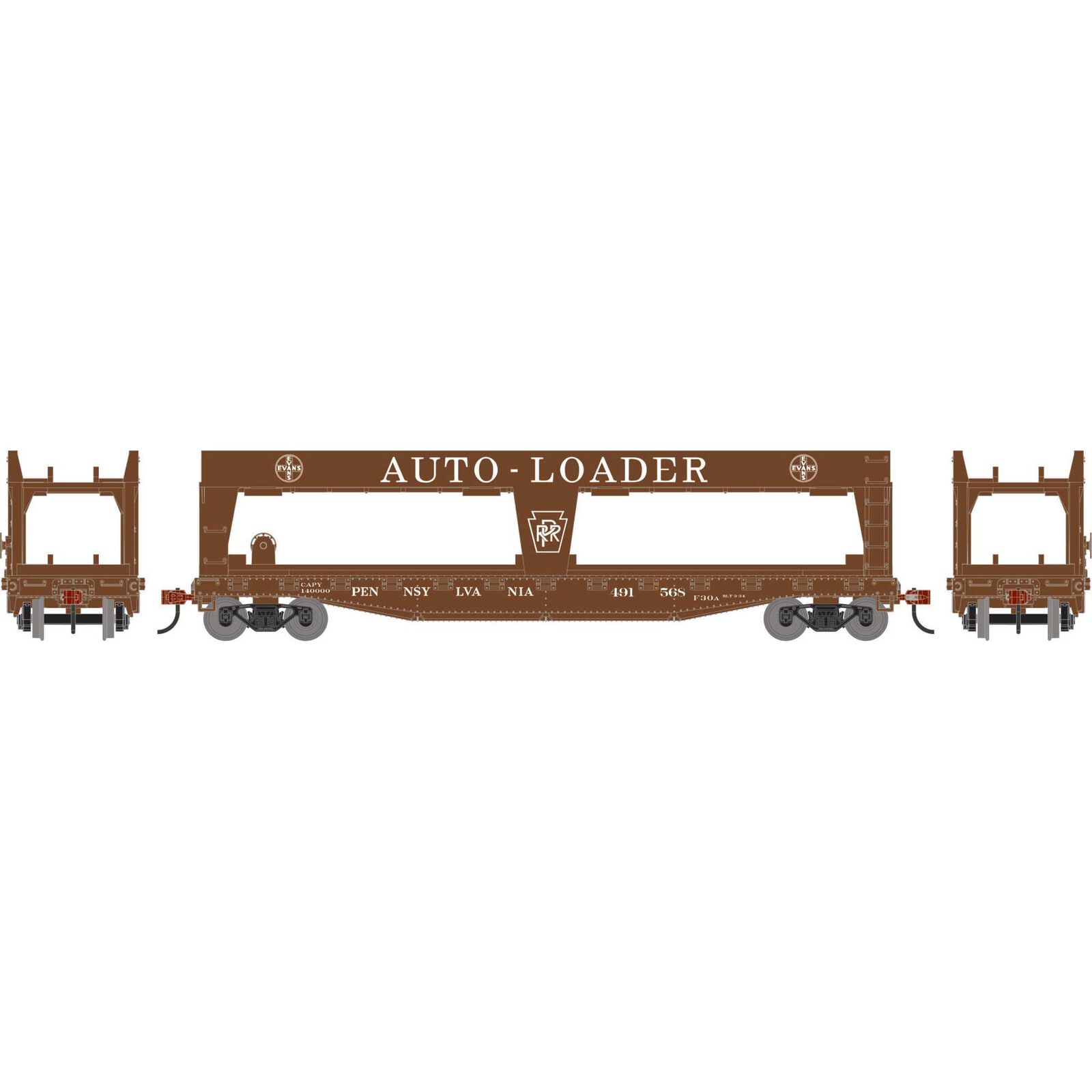 HO 50' Auto-Loader, PRR #491568