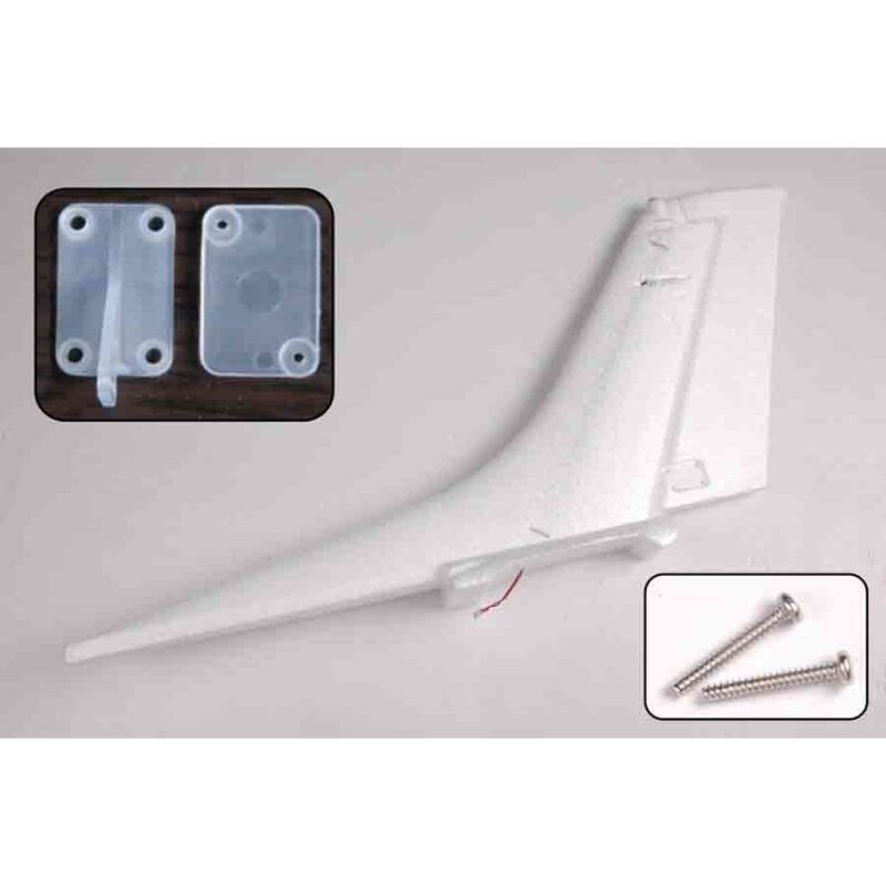 Rudder, Blue: Sky Trainer 182 1400mm