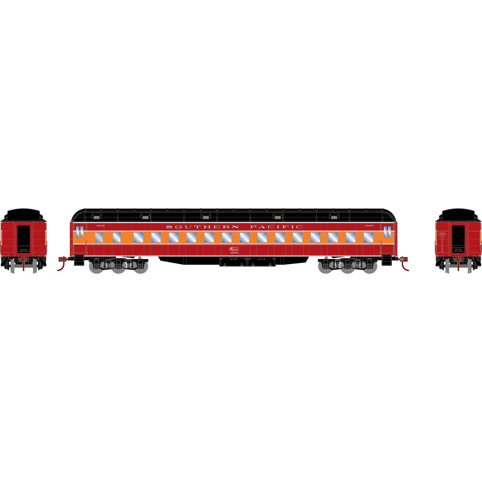 HO Heavyweight Clerestory Coach, SP #2340