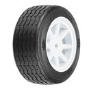 1/10 PROTOform VTA Front 26mm VTA Tires Mounted 12mm Wht Wheels (2)