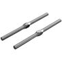 Steel Turnbuckle 4x71mm, Black: 4x4 BLX 4S