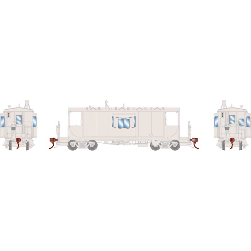 N ICC CA-11a Caboose, Undecorated