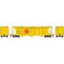 HO GEN PS 2893 3-Bay Covered Hopper, CGLX #404