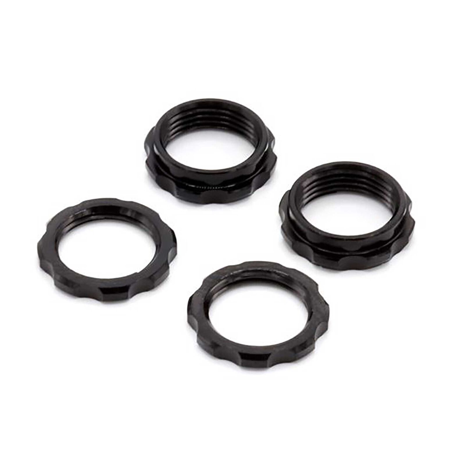 S8E Machined Spring Collars - Black