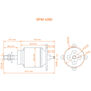 Avian 4260-480Kv Outrunner Brushless Motor