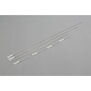 Pushrod Set with Clevis: P-51D 1.2m