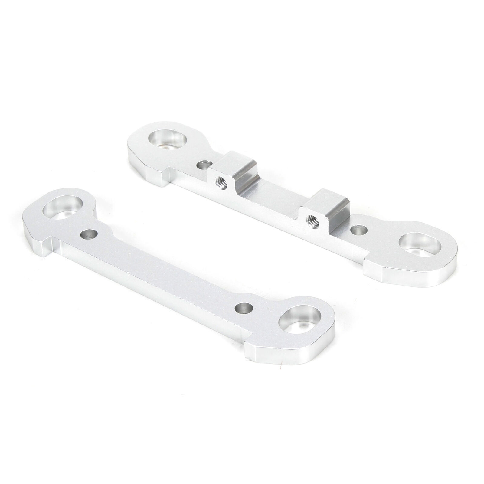 Rear Hinge Pin Braces, Aluminum, Silver (2): MTXL