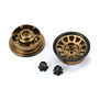 1/6 Method 305 NV Aluminum Front/Rear 2.9" Wheel Faces (2): SCX6
