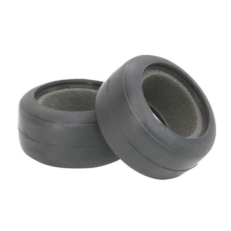 1/10 F104 Rubber Type B Front Tire with Insert (2)