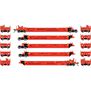 HO ATH Gunderson Maxi-I Well Cars (5), SEAX #730071