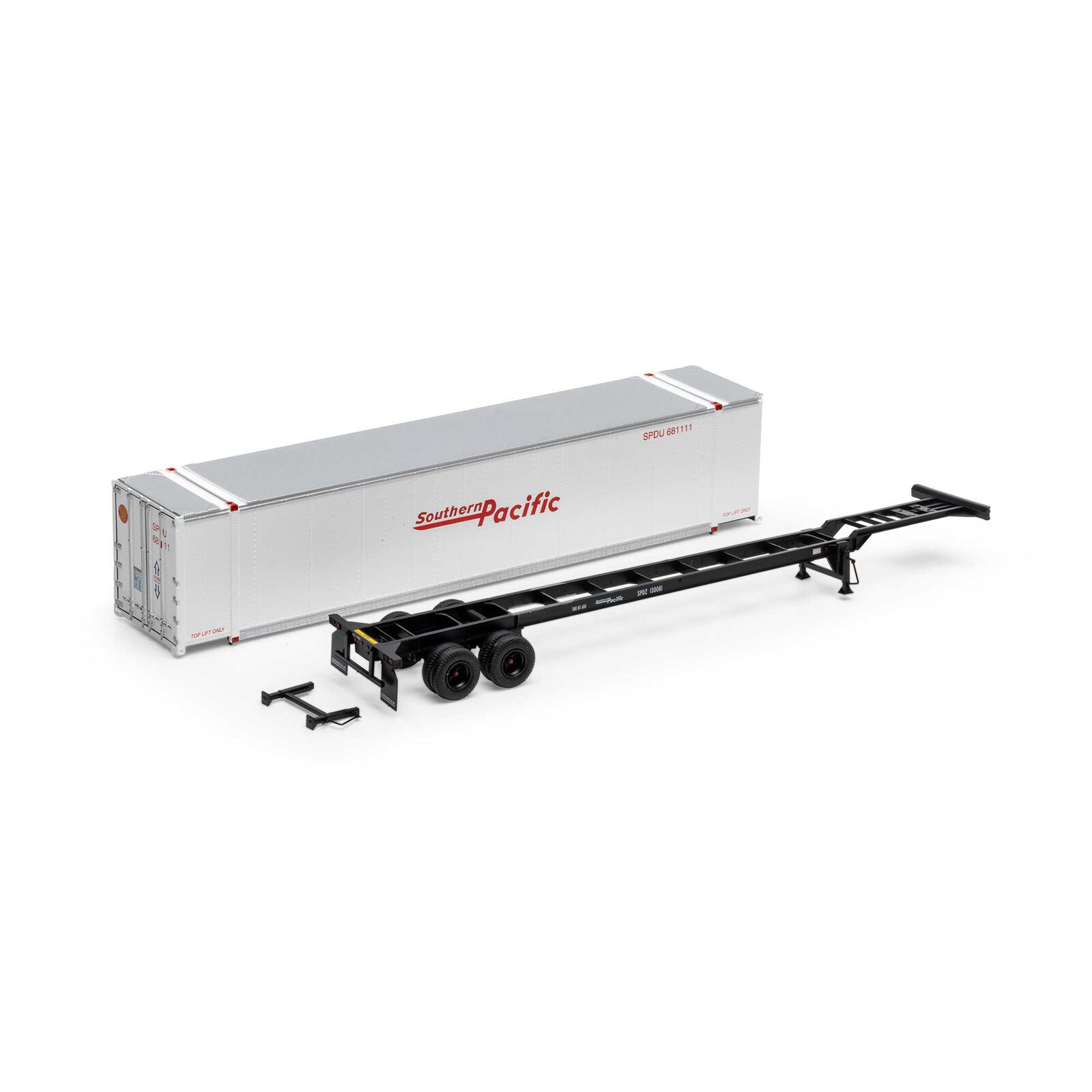 HO 48' Container with Chassis, SPDU / SPDZ