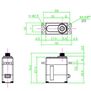 99 Micro Digital Metal Gear Waterproof Servo, Brass Edition