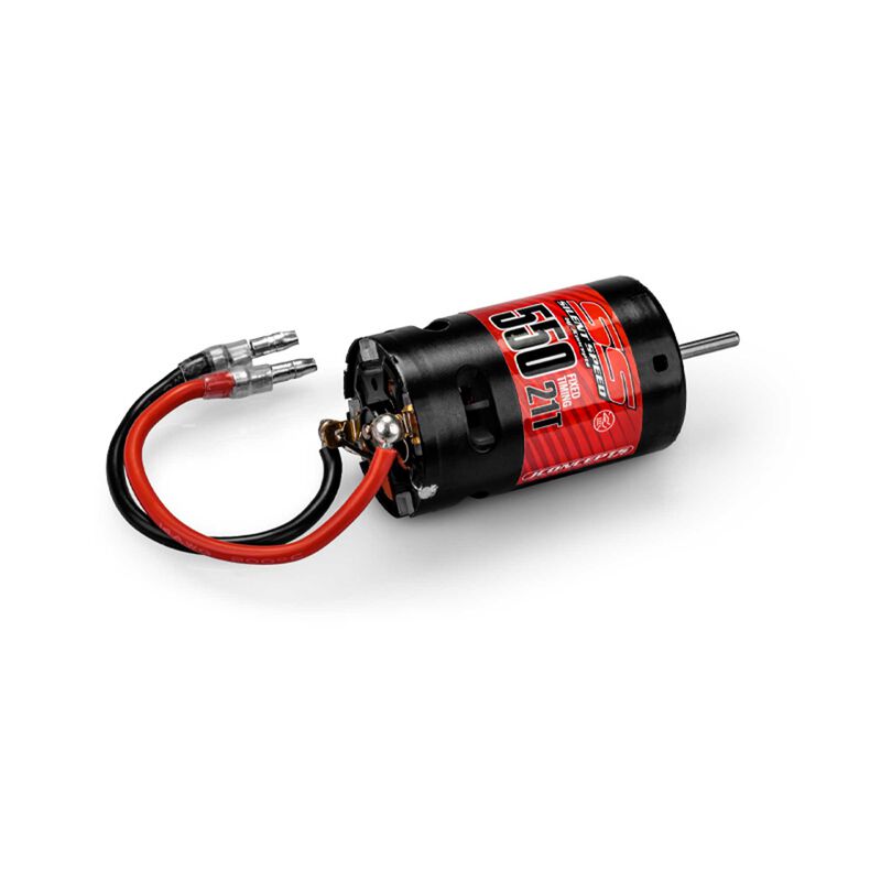 1/10 21T 550-Size Silent Speed Speed Brushed Fixed End Bell Competition Motor