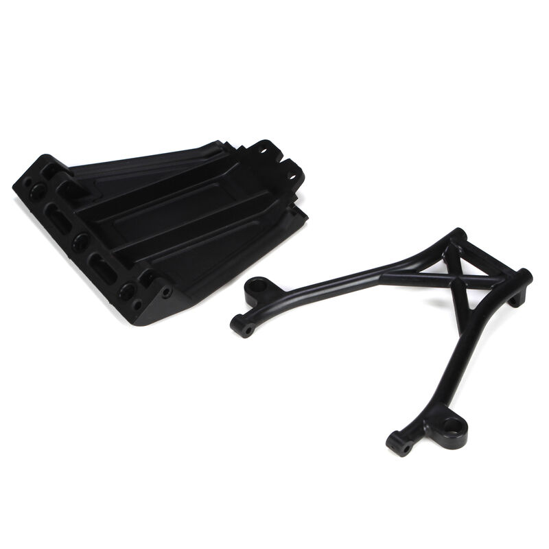 Front Skid Plate, Bumper Brace & Spacers: 5IVE-T