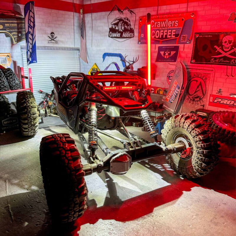 120mm TrickWhip, 5V Bundle, Red