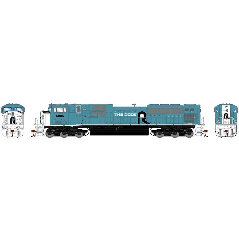 HO GEN SD90MAC-H PH I Locomotive w/DCC & Sound, Legendary Liveries RI #6006