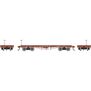 HO ATH 36' Flat Car, MILW #13220