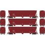 HO GEN ACF 4600 Covered Hopper, ATSF #314853/314919/315020 (3)