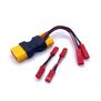 XT90 Dual JST Connector with 2 Male-Male Adaptors