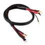 2S / 4S Charge Cable: 5mm battery bullet with 4.0mm bullet Connector to the charger