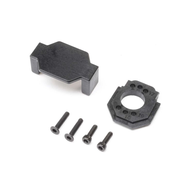 Servo & Motor Plate (17-19t) Set: NASCAR