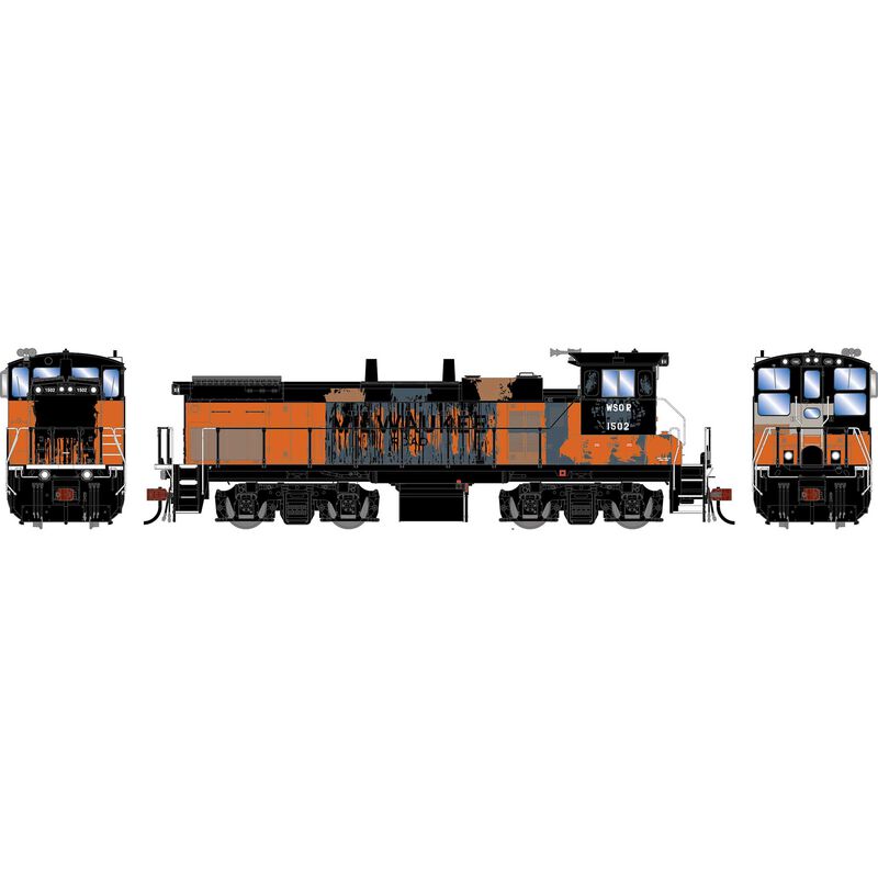 HO GEN MP15AC Locomotive, Primed For Grime WSOR 'Bandit' #1502