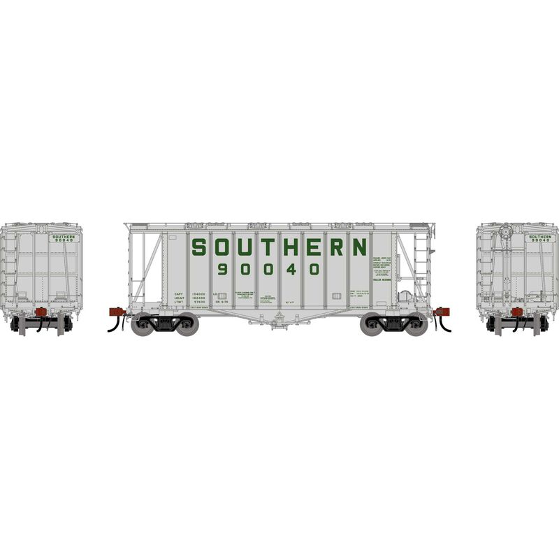 HO GEN GATC 2600 Airslide Covered Hopper, SOU #90040