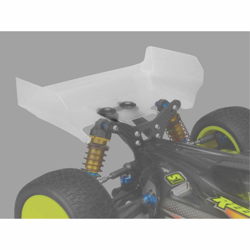 1/10 Aero Rear Clear Wing, 1/10 Team Associated RC10B6
