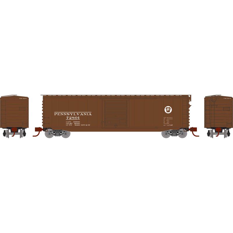 N 50' PS-1 Single Sliding Door Box, PRR #72801