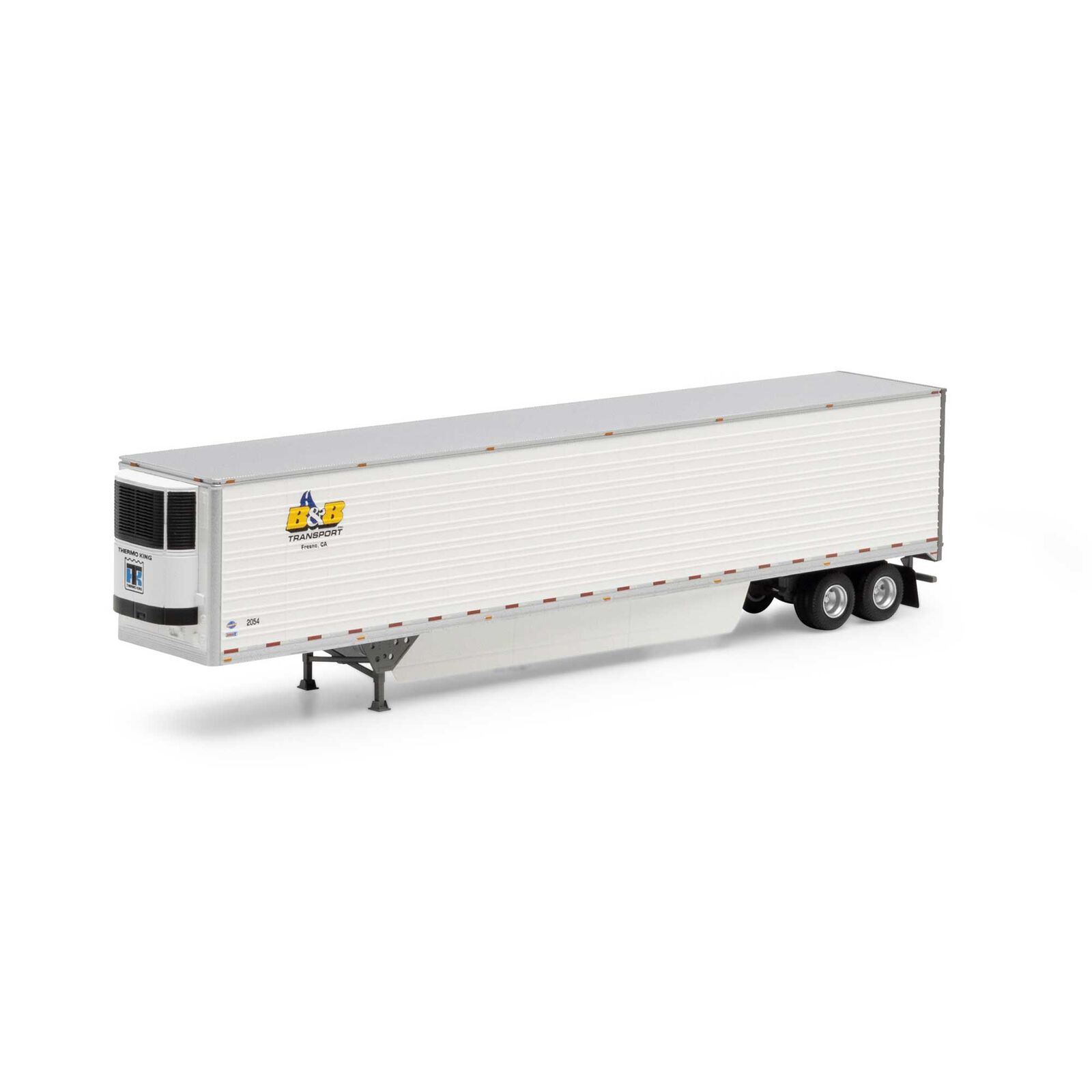 HO 53' Reefer Trailer, B&B Transport #2054