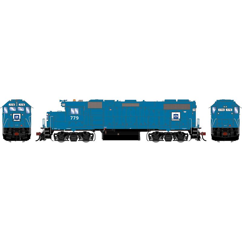 HO GEN GP38-2 Locomotive, EMDX #779