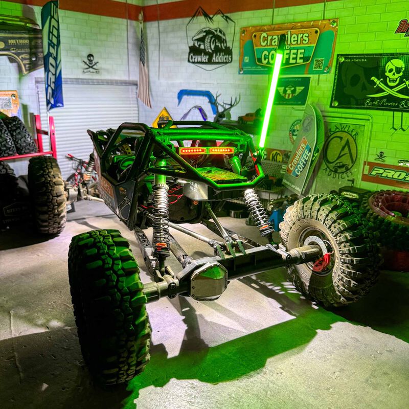 120mm TrickWhip, 12V Bundle, Green