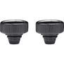 Battery Strap Thumb Nuts, Black: B5, B5M, B6