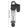 Machined Alloy 37mm Piggyback Shocks (4) for Axial 1/24 SCX24 Rock Crawler