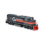 HO GP40-2L Locomotive with DCC & Sound, Guilford/MEC #510