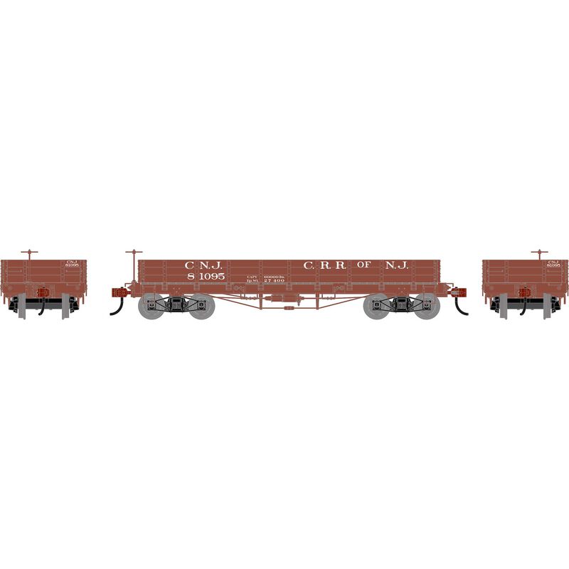 HO ATH 36' Low Side Gondola w/ Drop Gates, CNJ #81098