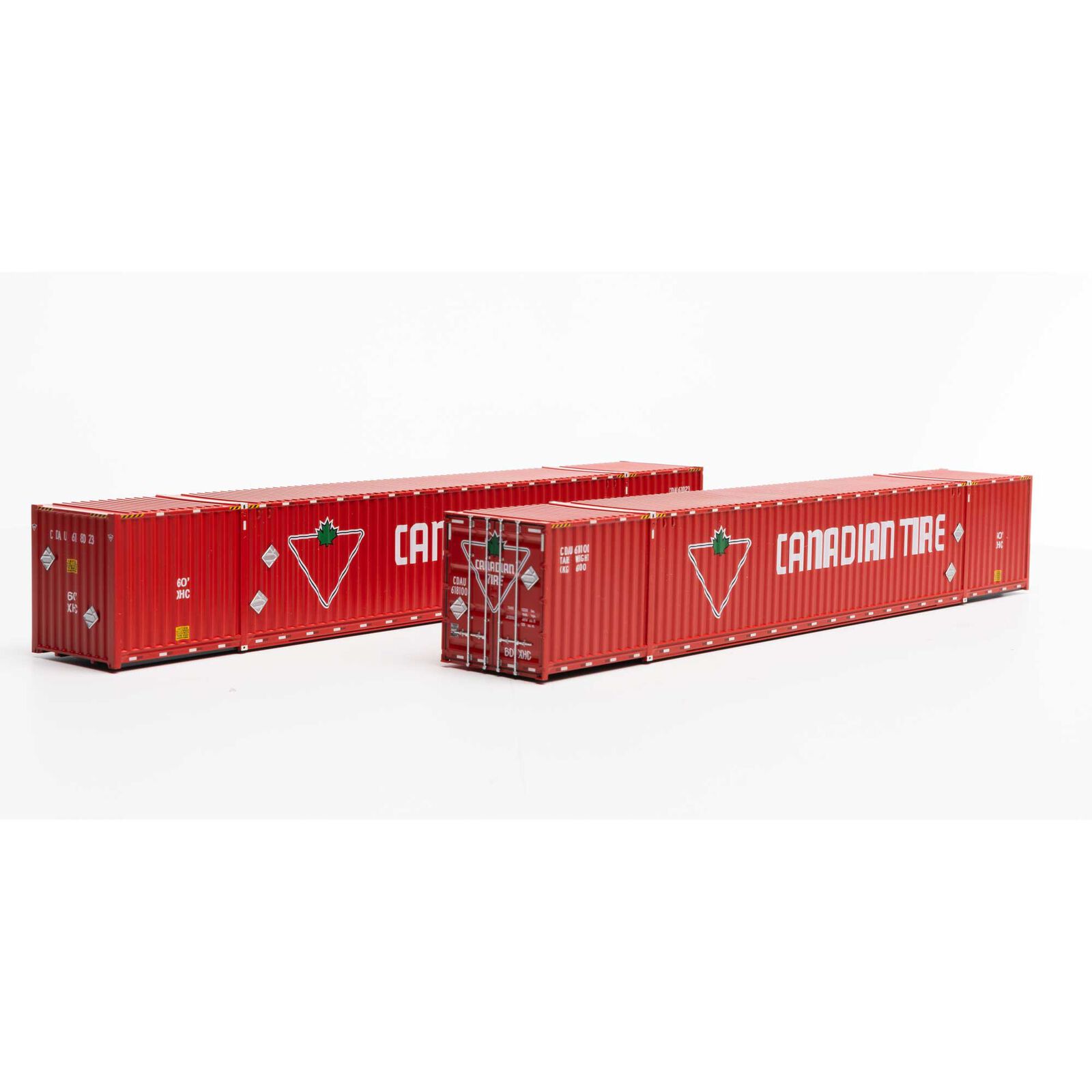 HO 60' Container, CDAU #618023 / 618100 (2)