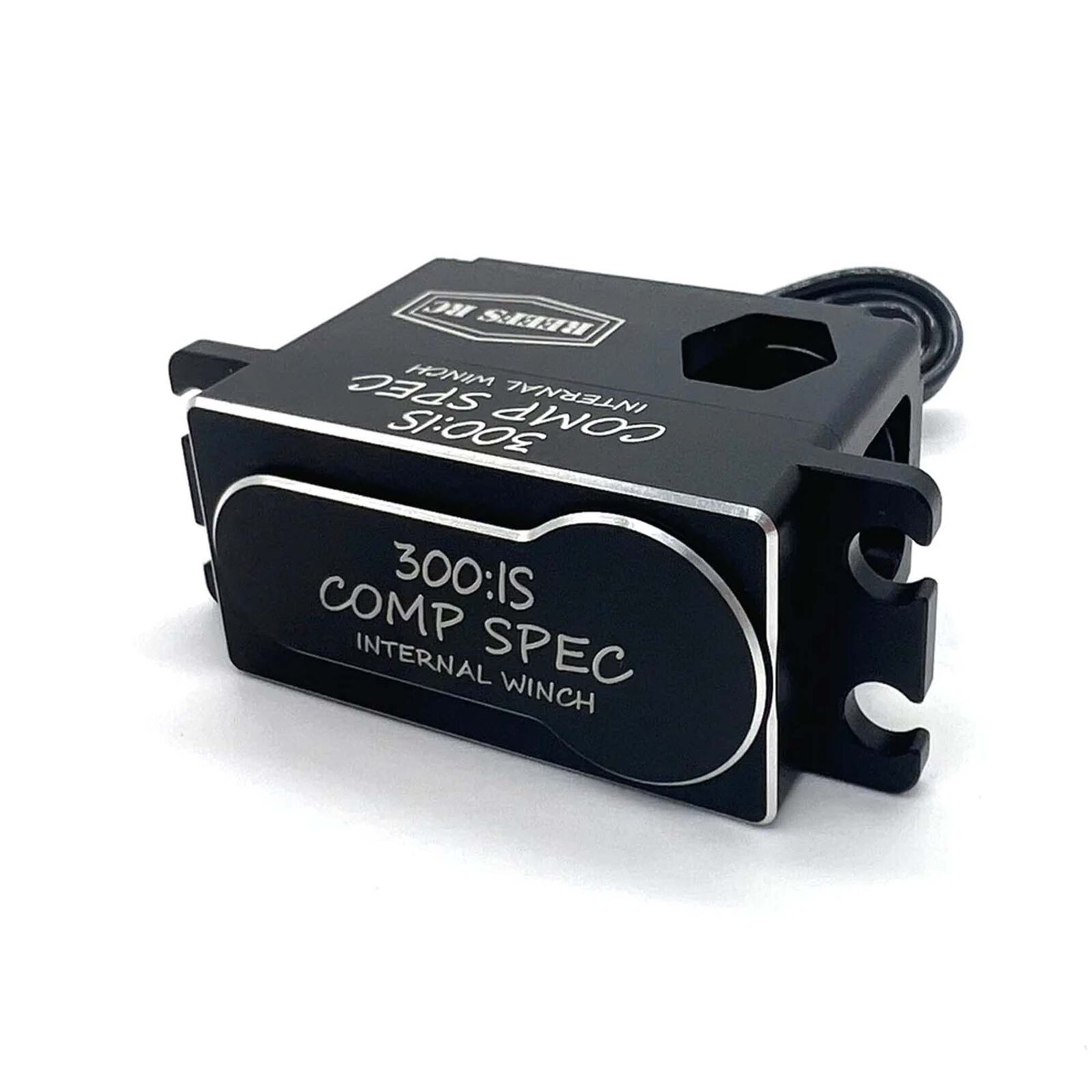 300 IS Standard Digital Metal Gear Waterproof Programmable Winch Servo, Black