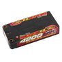 7.6V 4200mAh 2S 140C Shorty Hardcase LiHV Battery: 5mm Tubes