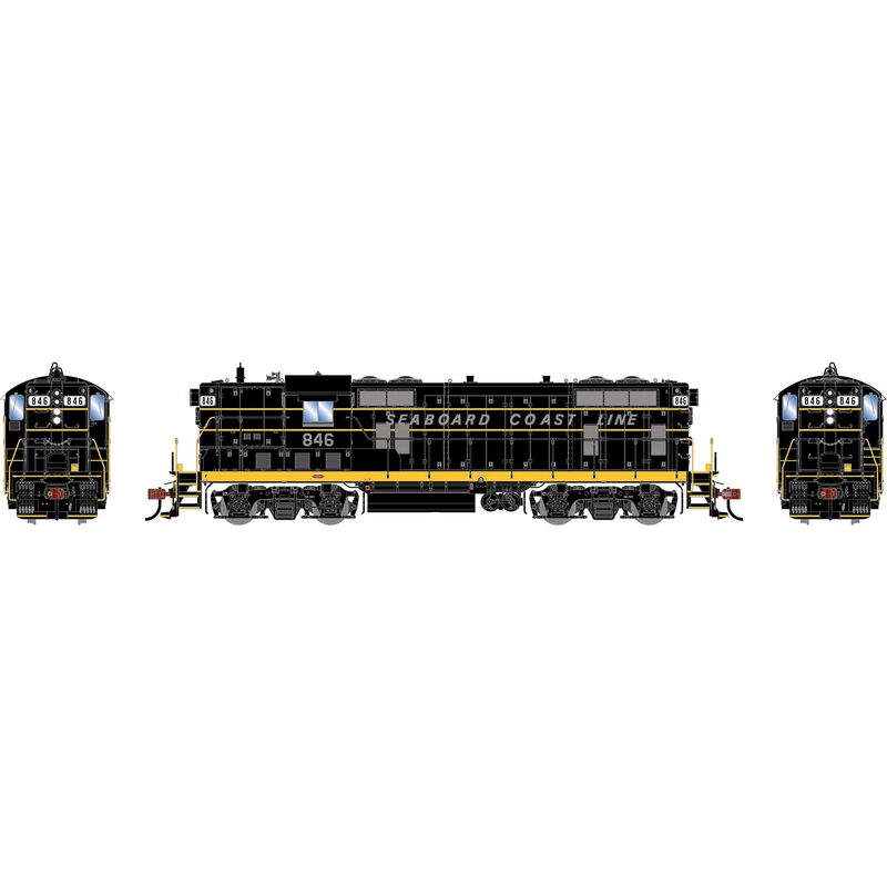 HO GEN GP7 Locomotive w/DCC & Sound, SCL #846
