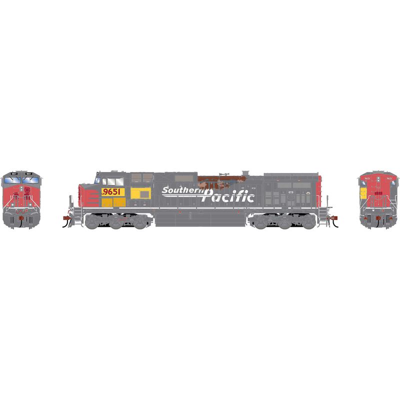 HO GEN Dash 9-44CW Locomotive w/DCC & Sound, UP #9651