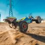 1/8 TYPHON MEGA 665 4X4 RTR Brushed Buggy, Blue