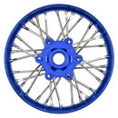 1/4 Pro-Spec Aluminum V2 Bead Front Wheel Blue/Blue (1): Promoto-SM