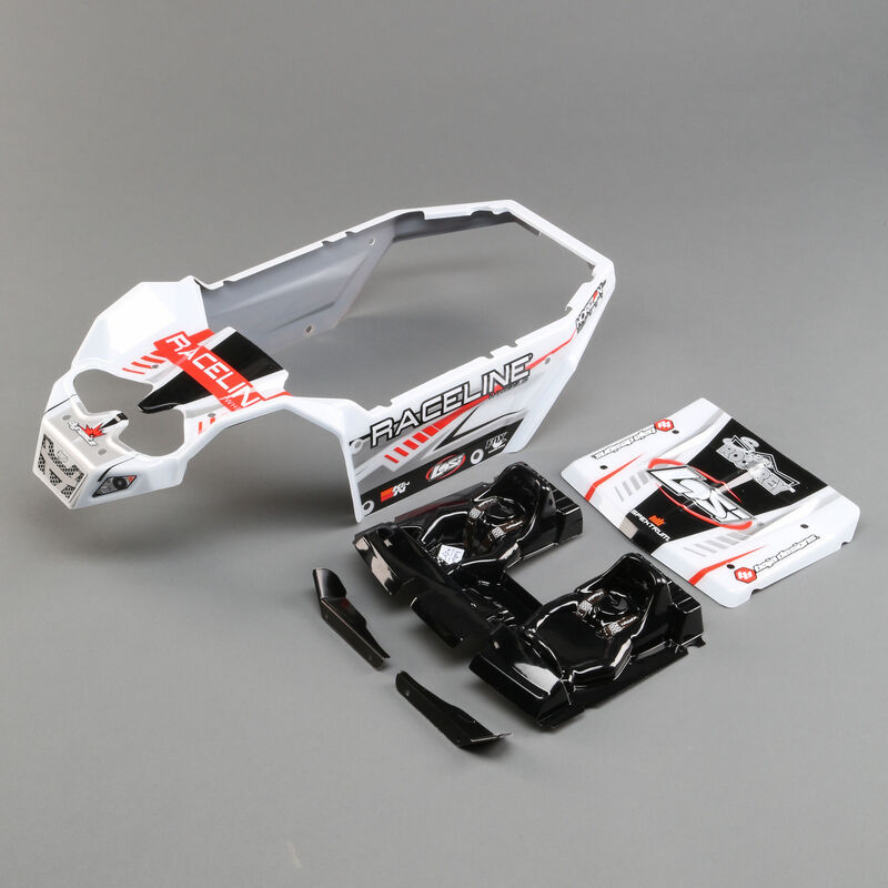 Body Set, Raceline Wheels: Super Rock Rey Body Set, Raceline Wheels: Super Rock Rey