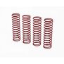 Shock Spring Set E, 0.50N/mm, Red (4): GROM
